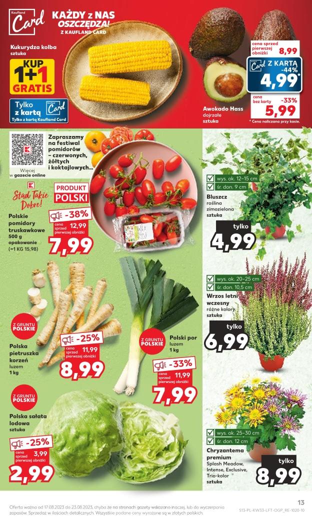 Gazetka promocyjna Kaufland do 23/08/2023 str.13