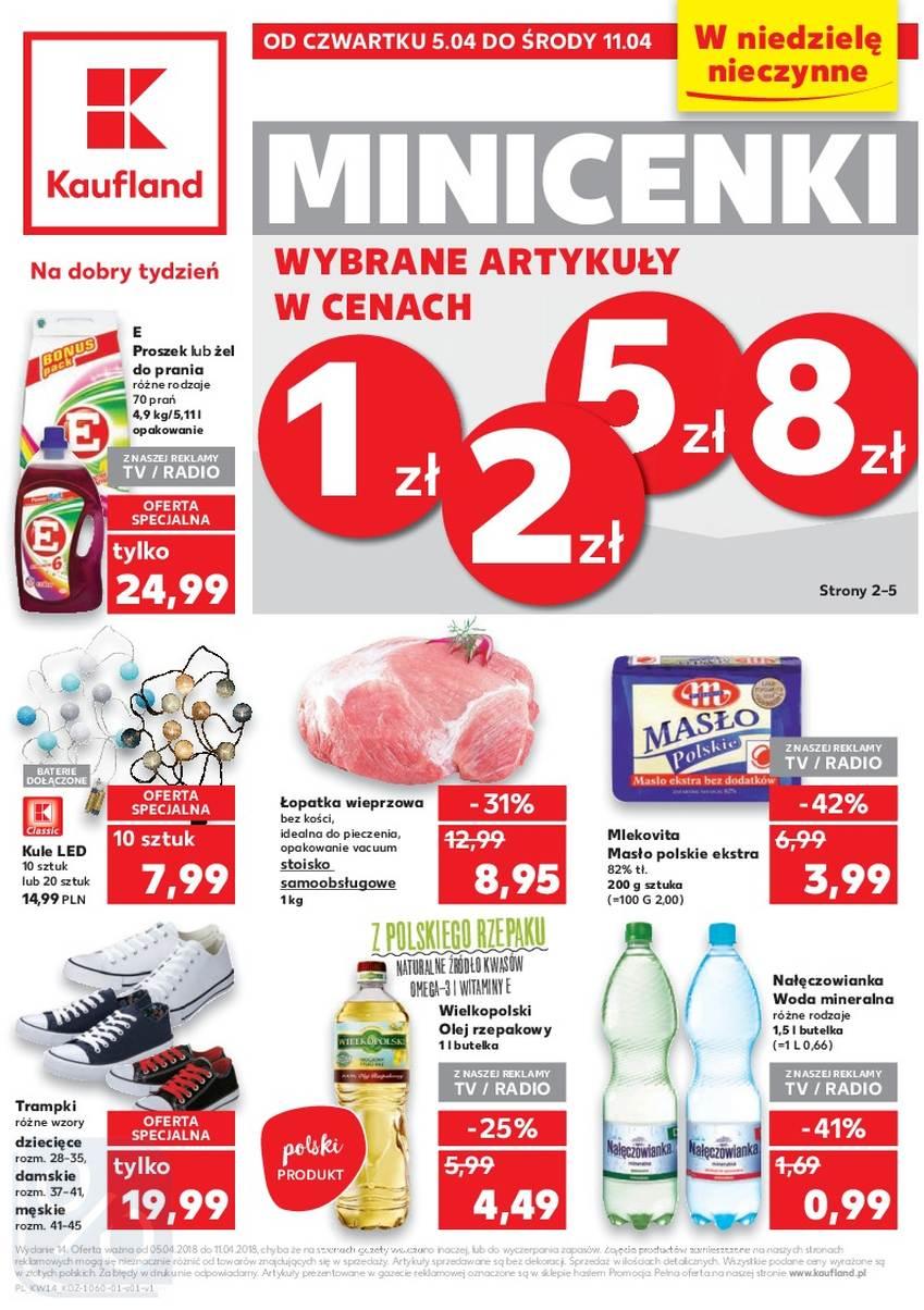 Gazetka promocyjna Kaufland do 11/04/2018 str.0