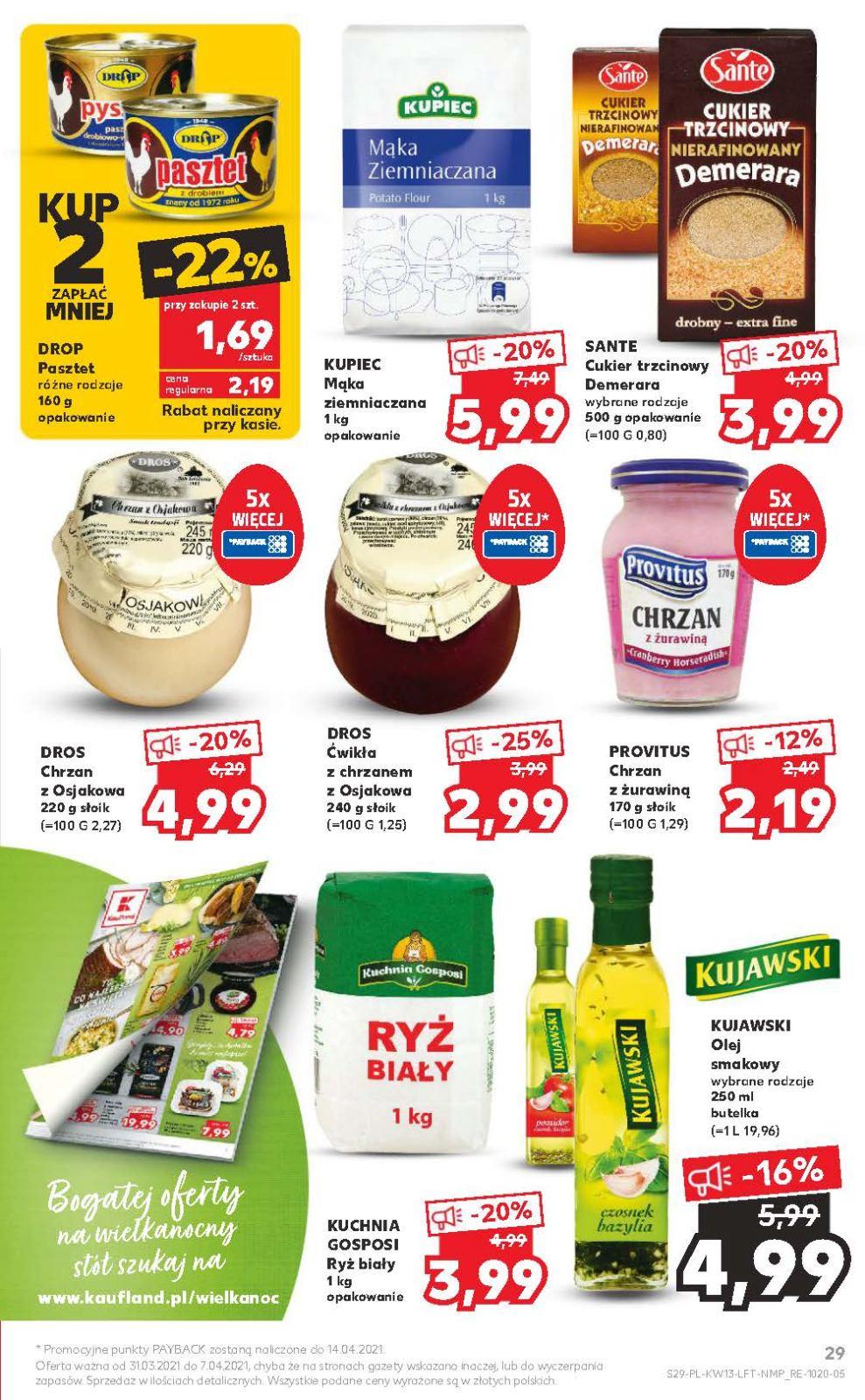 Gazetka promocyjna Kaufland do 07/04/2021 str.29