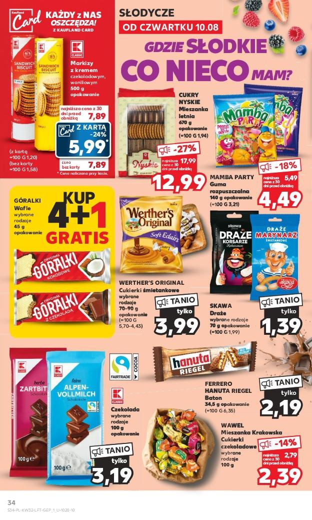 Gazetka promocyjna Kaufland do 16/08/2023 str.34