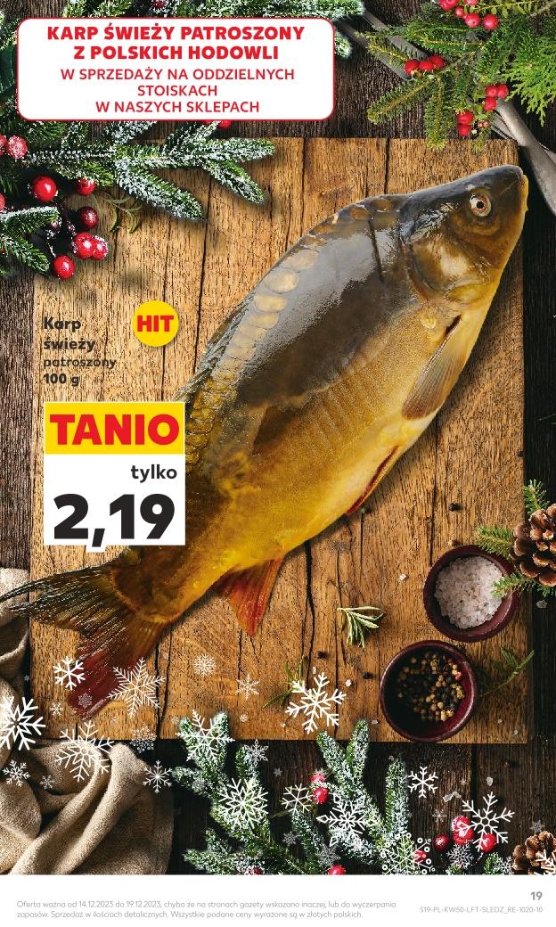 Gazetka promocyjna Kaufland do 19/12/2023 str.19