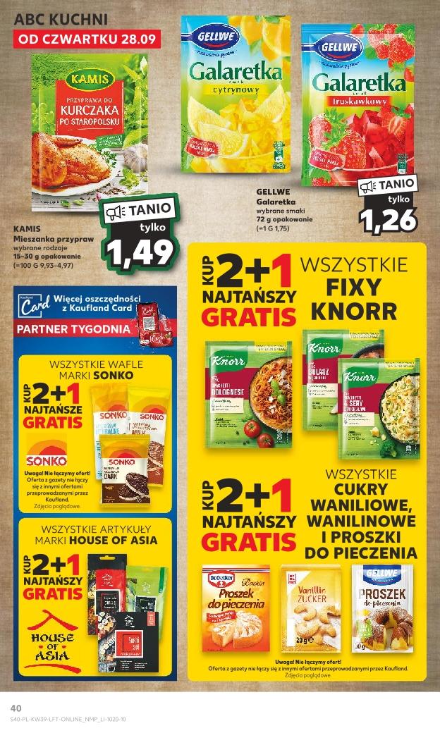 Gazetka promocyjna Kaufland do 04/10/2023 str.40