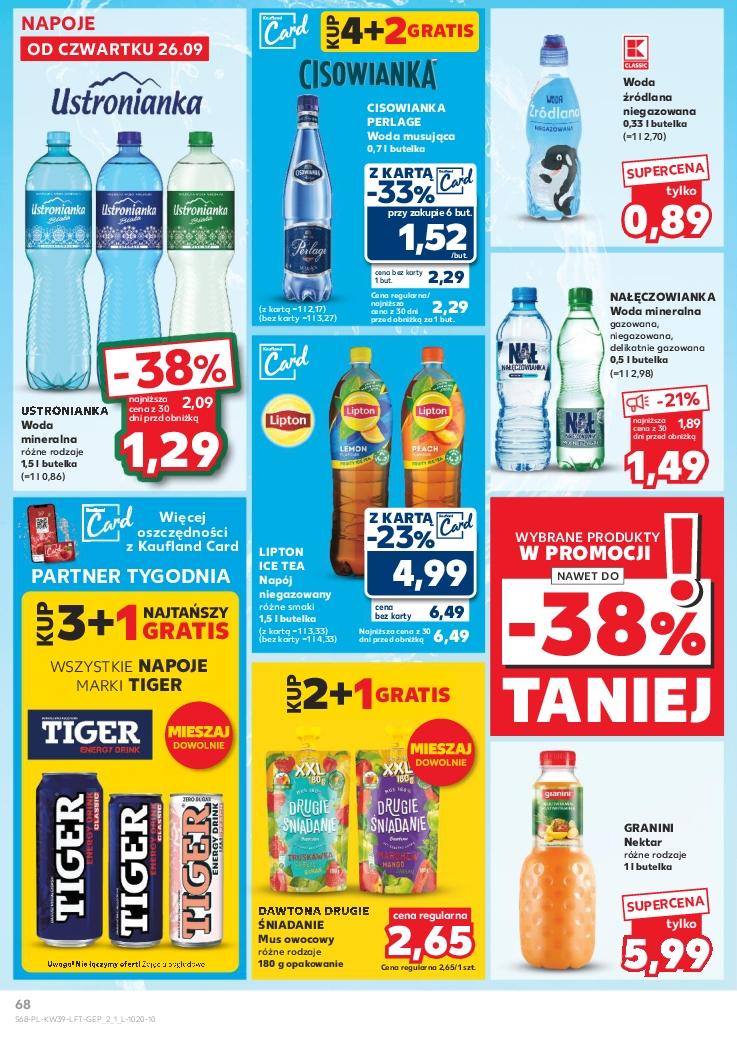 Gazetka promocyjna Kaufland do 02/10/2024 str.68