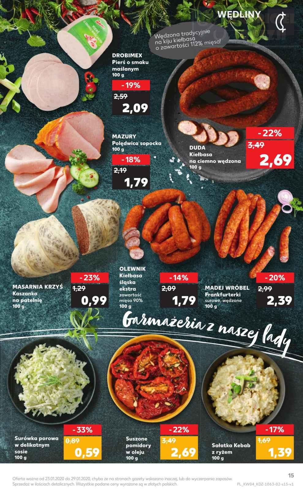 Gazetka promocyjna Kaufland do 29/01/2020 str.15