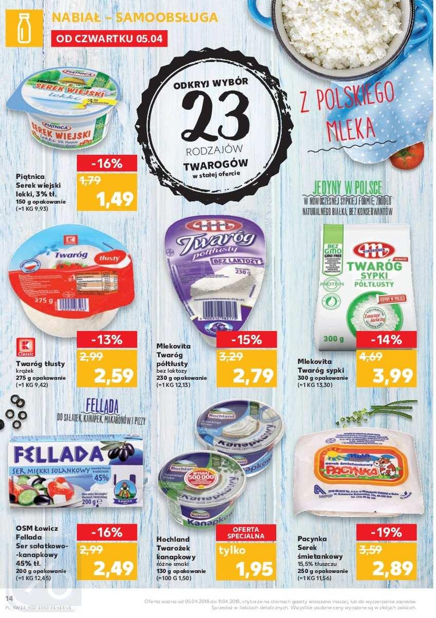 Gazetka promocyjna Kaufland do 11/04/2018 str.14