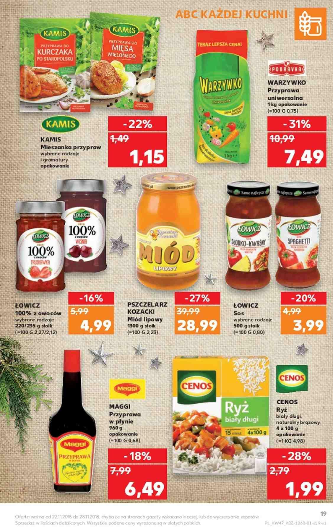 Gazetka promocyjna Kaufland do 28/11/2018 str.19