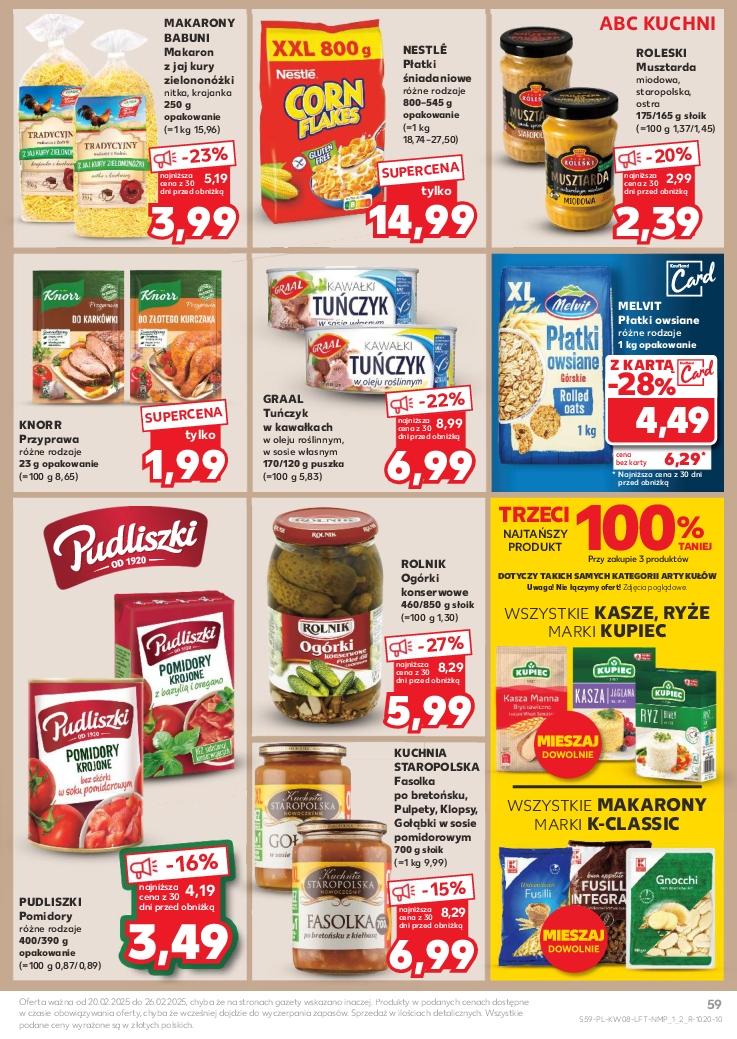 Gazetka promocyjna Kaufland do 26/02/2025 str.59