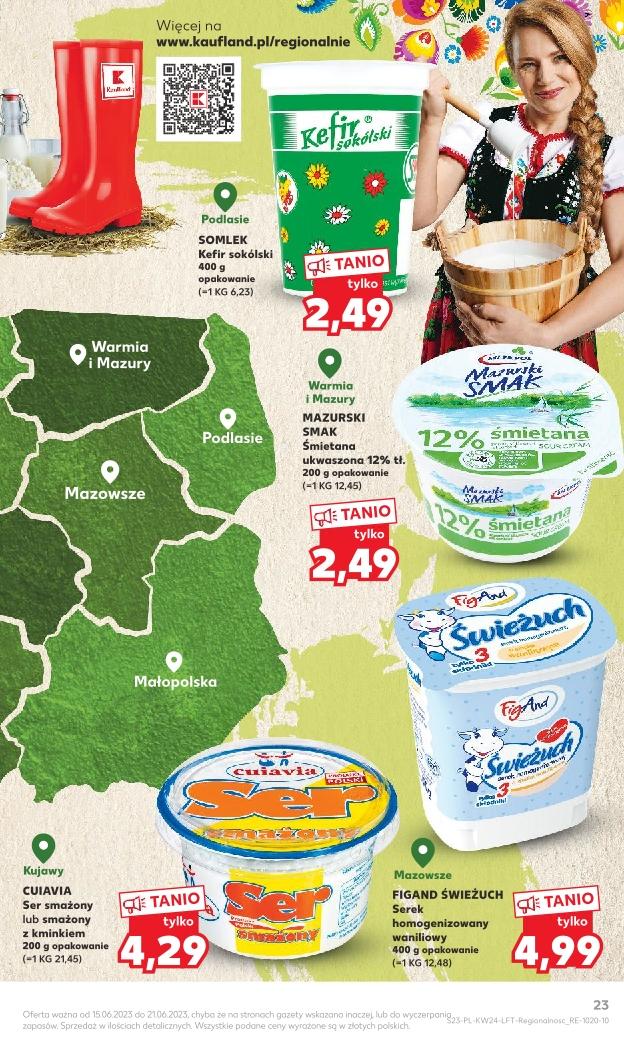 Gazetka promocyjna Kaufland do 21/06/2023 str.23