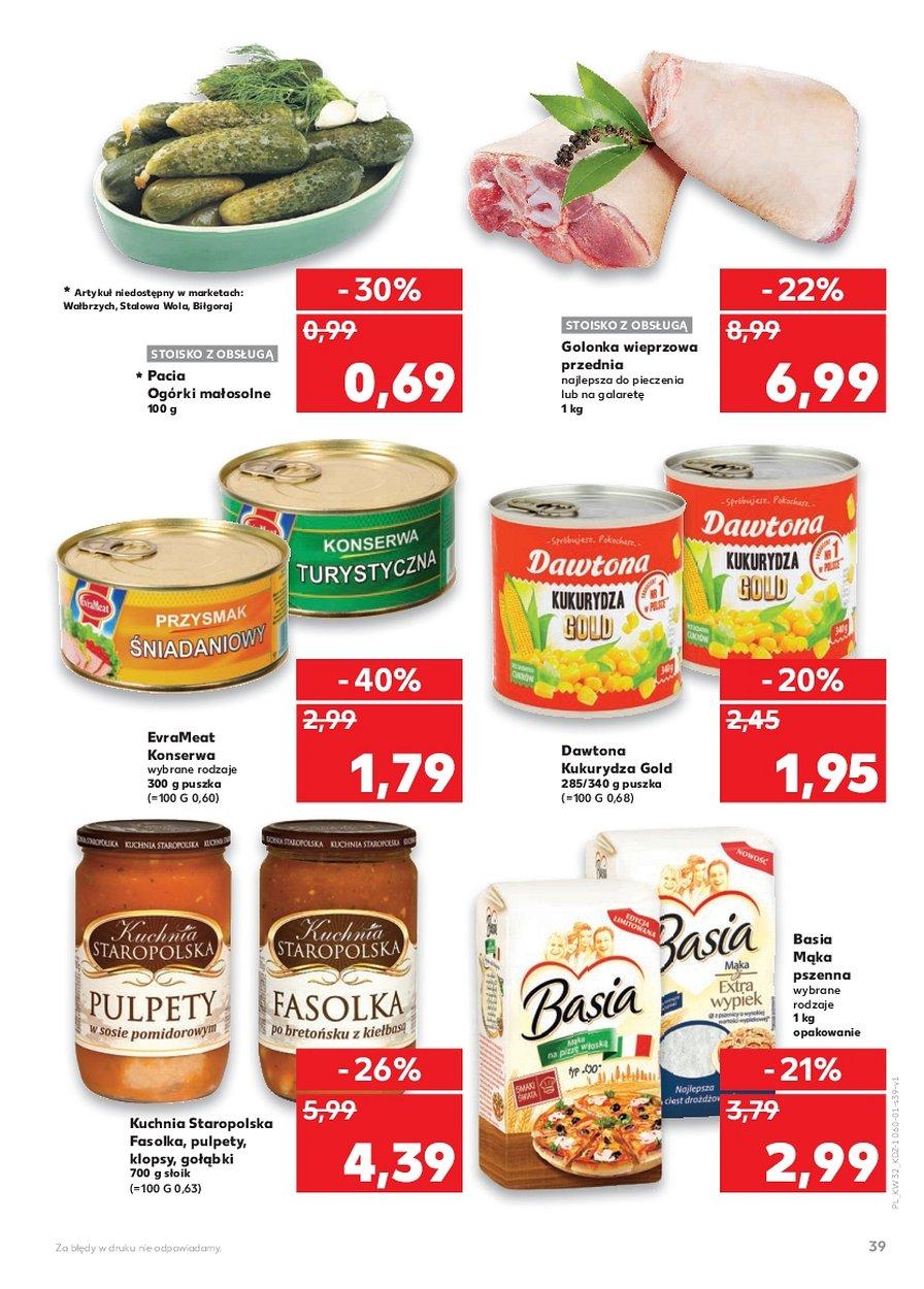 Gazetka promocyjna Kaufland do 16/08/2017 str.39