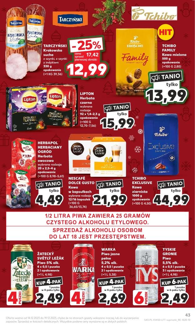 Gazetka promocyjna Kaufland do 19/12/2023 str.43