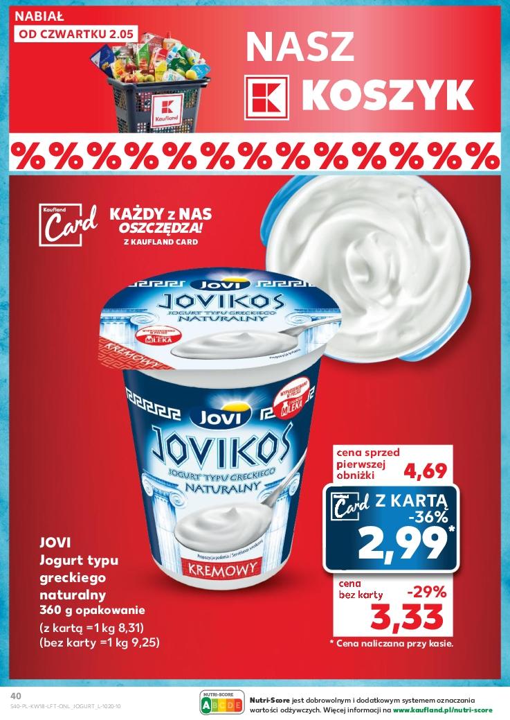 Gazetka promocyjna Kaufland do 08/05/2024 str.40