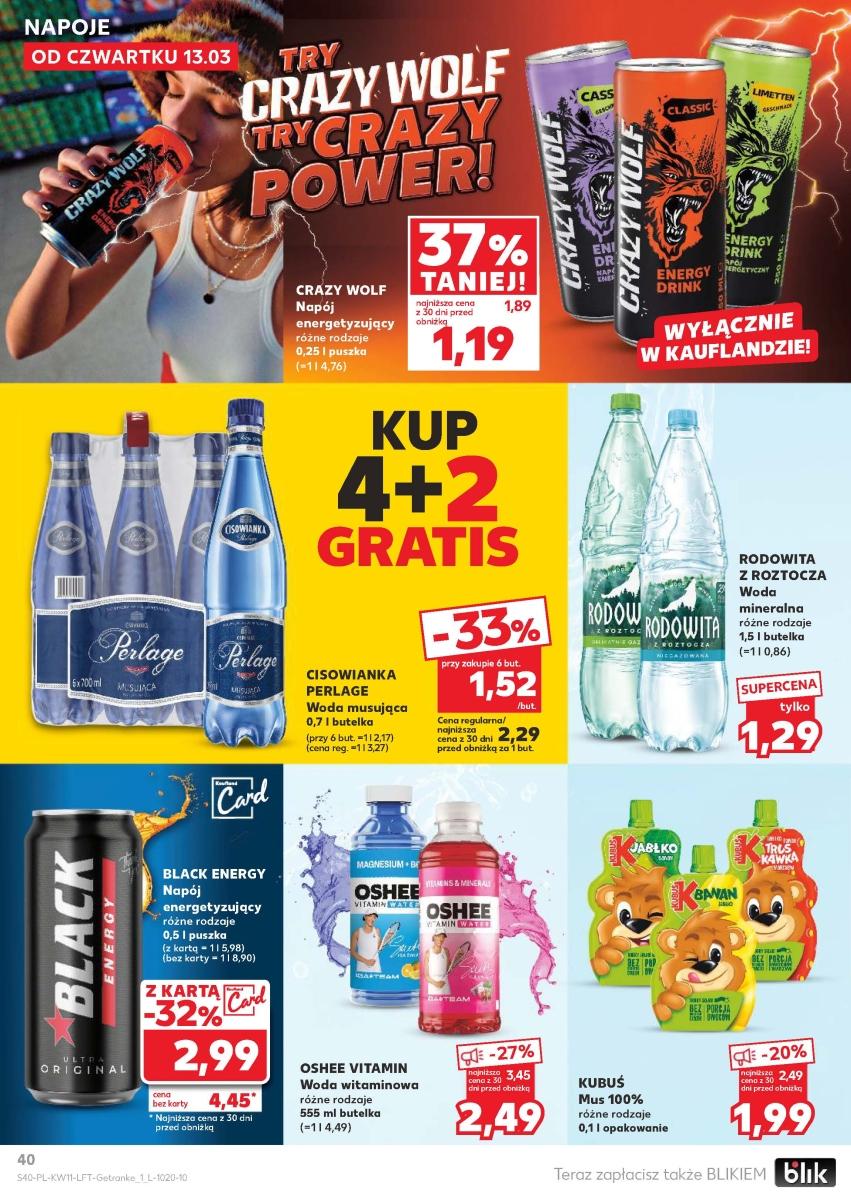 Gazetka promocyjna Kaufland do 19/03/2025 str.40