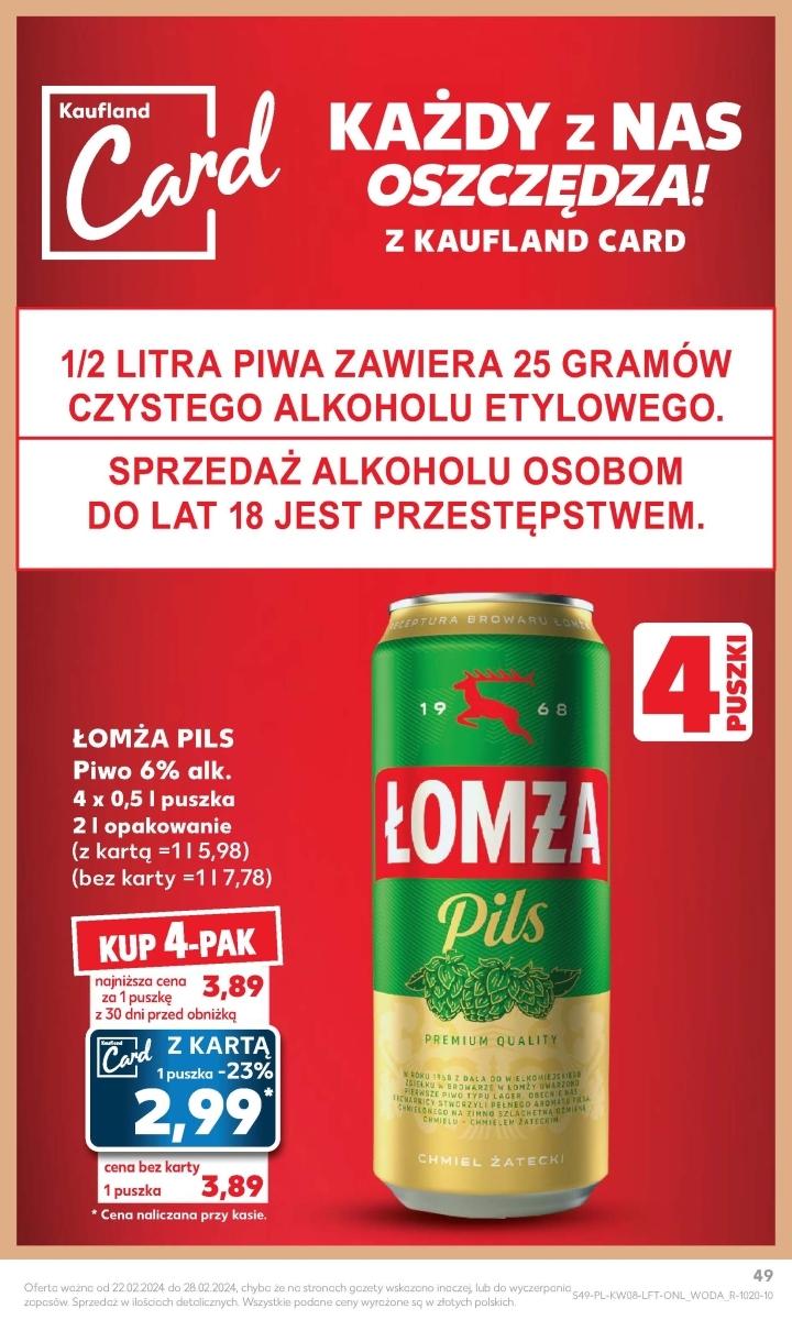 Gazetka promocyjna Kaufland do 28/02/2024 str.49