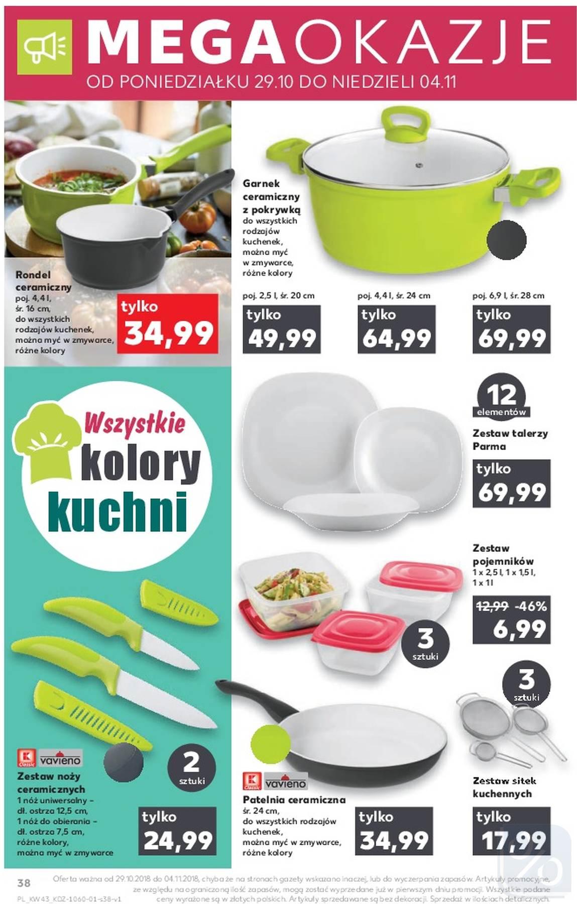 Gazetka promocyjna Kaufland do 31/10/2018 str.38