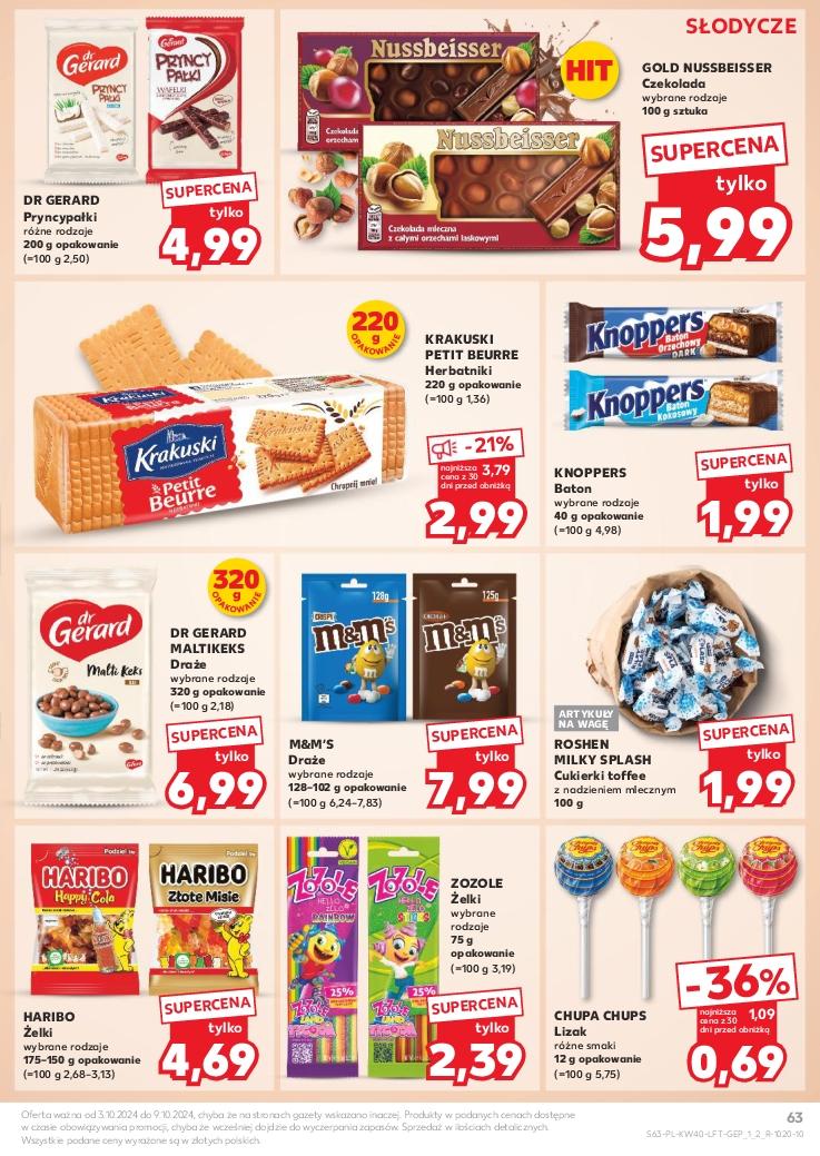 Gazetka promocyjna Kaufland do 09/10/2024 str.63