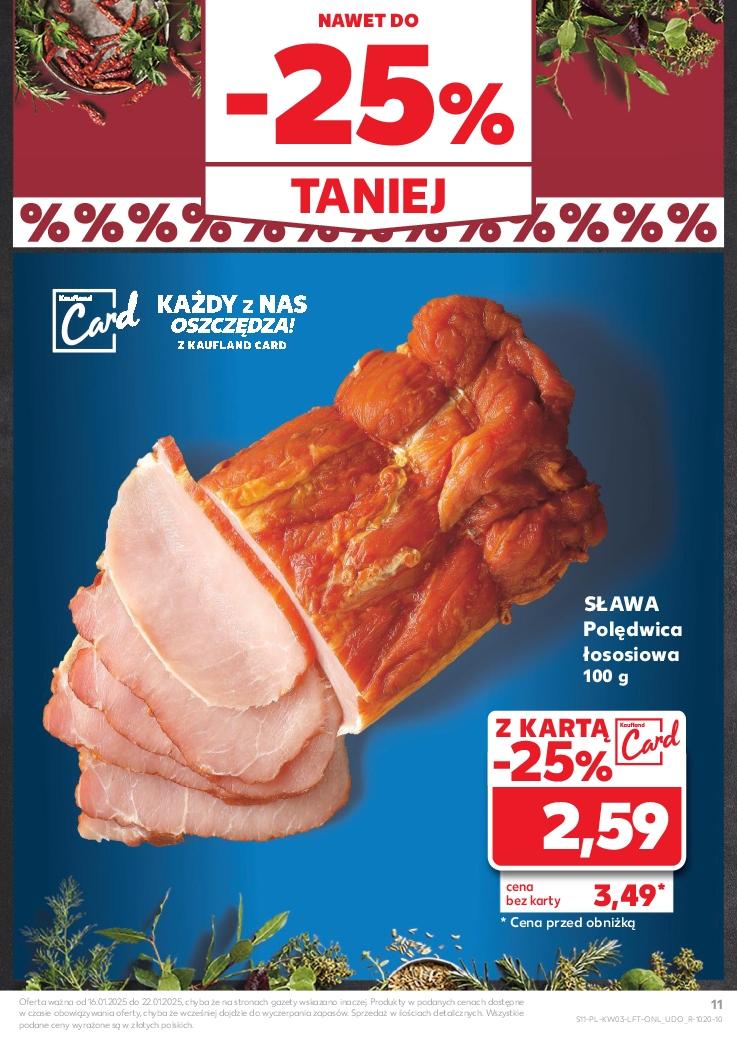 Gazetka promocyjna Kaufland do 22/01/2025 str.11