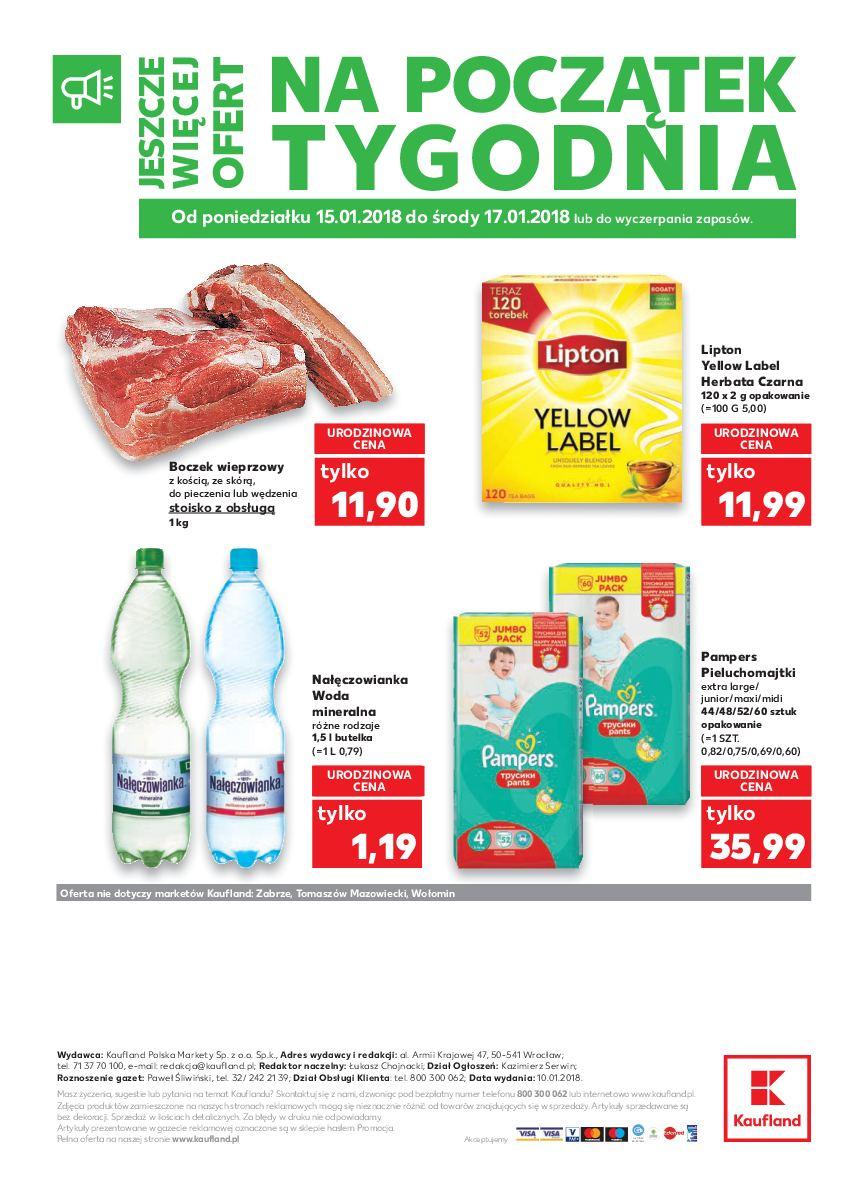 Gazetka promocyjna Kaufland do 17/01/2018 str.40