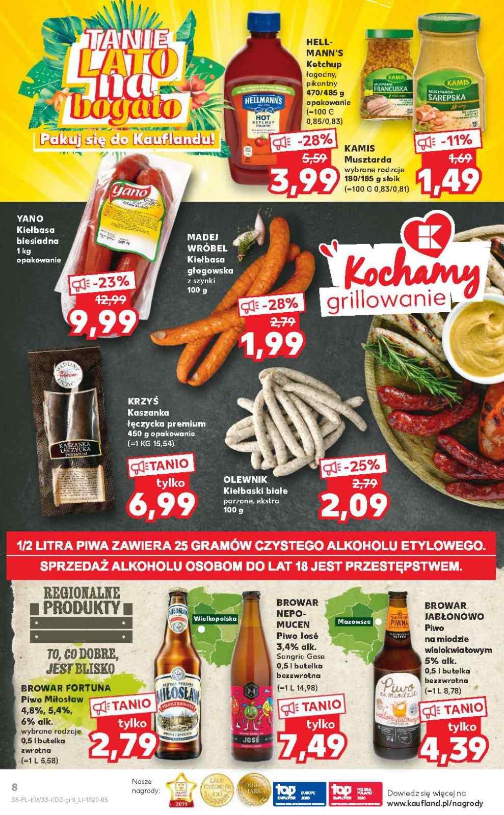 Gazetka promocyjna Kaufland do 19/08/2020 str.8