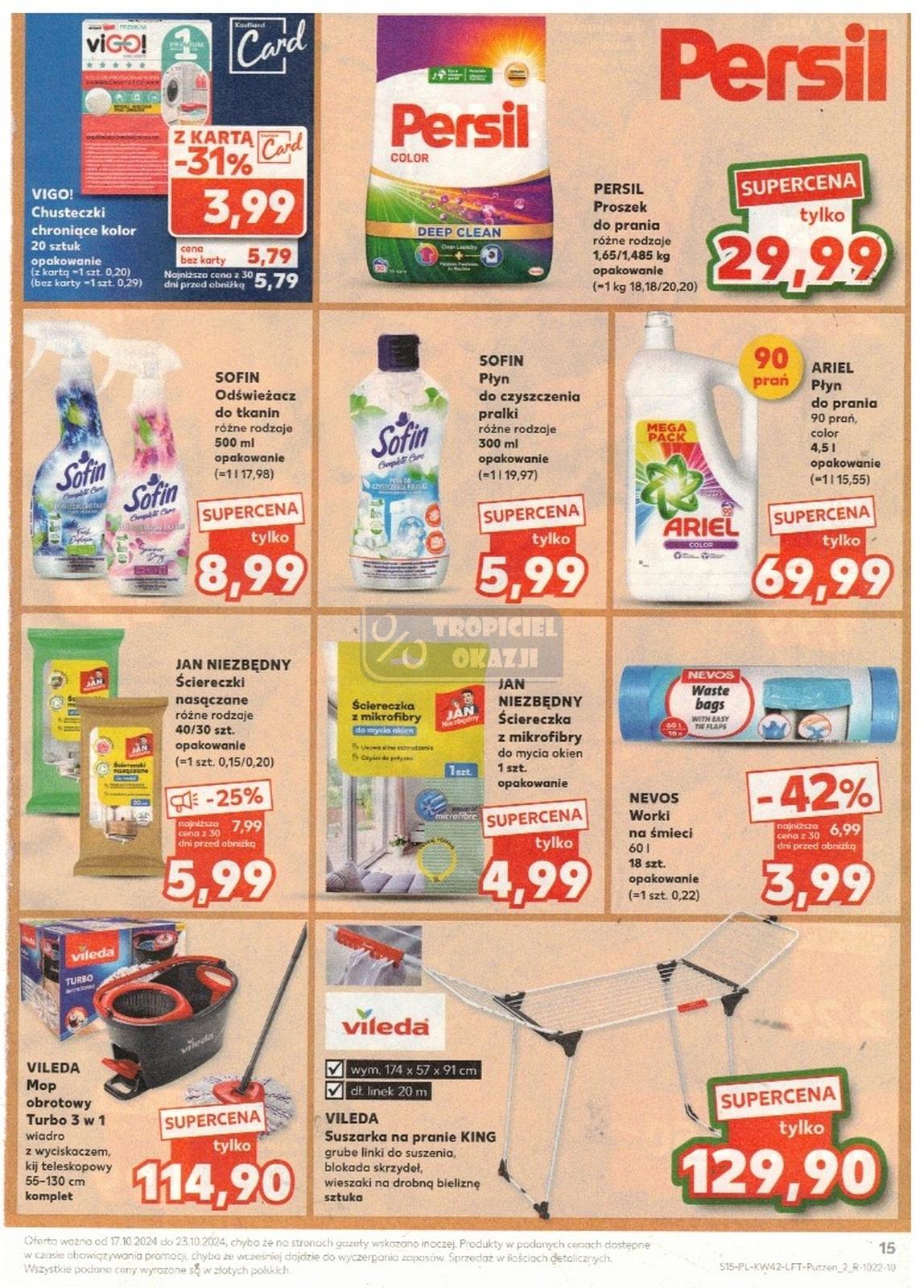 Gazetka promocyjna Kaufland do 23/10/2024 str.15