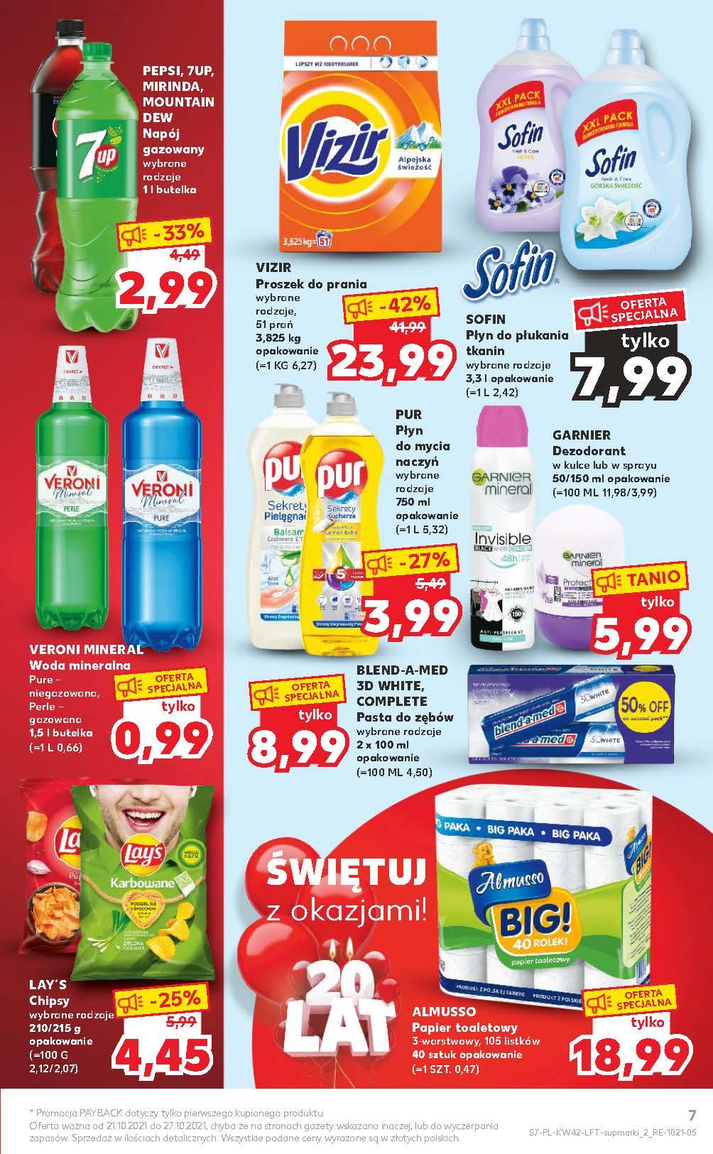 Gazetka promocyjna Kaufland do 27/10/2021 str.7