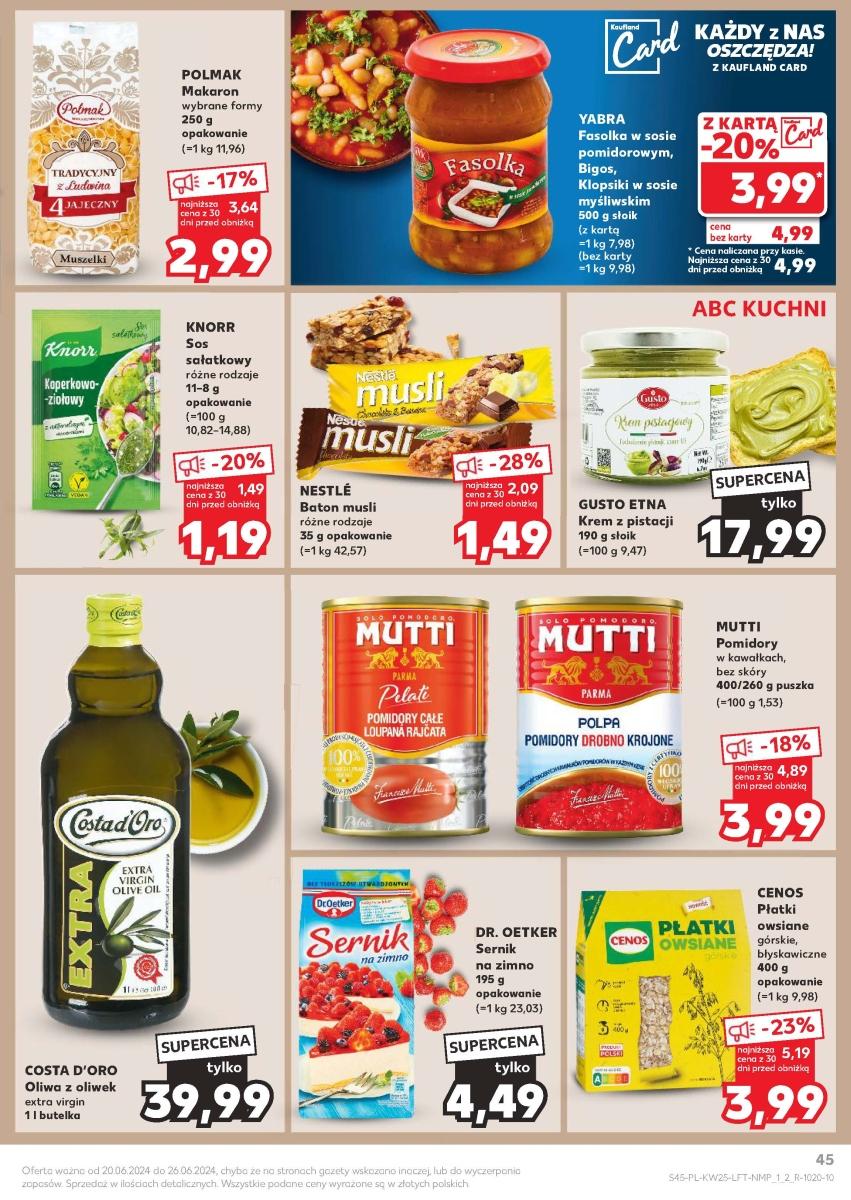 Gazetka promocyjna Kaufland do 26/06/2024 str.45