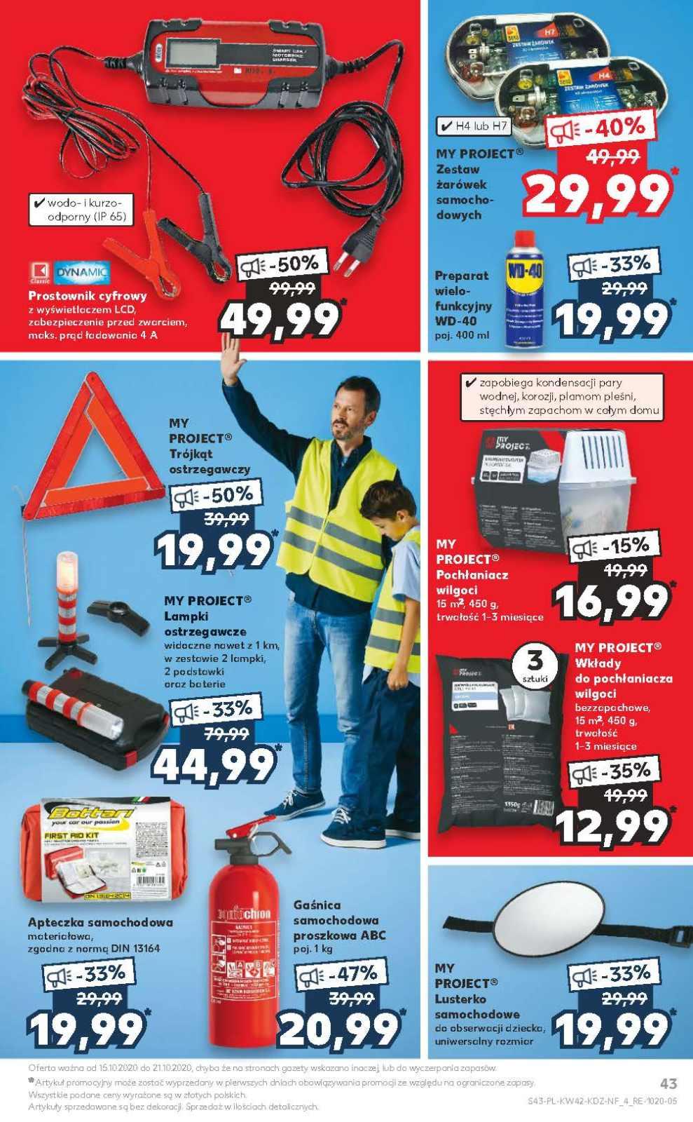 Gazetka promocyjna Kaufland do 21/10/2020 str.43