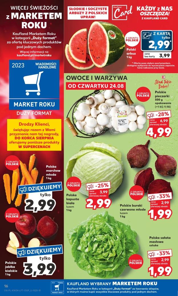 Gazetka promocyjna Kaufland do 30/08/2023 str.16