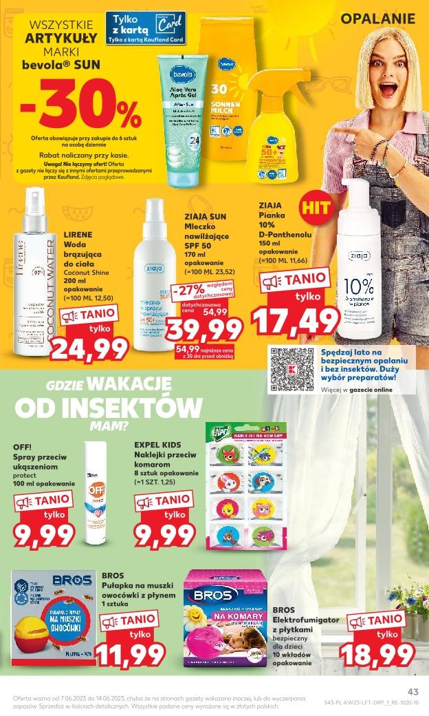 Gazetka promocyjna Kaufland do 14/06/2023 str.43