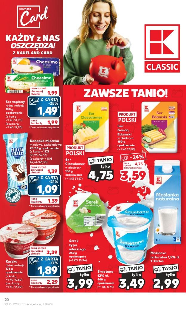 Gazetka promocyjna Kaufland do 16/08/2023 str.20