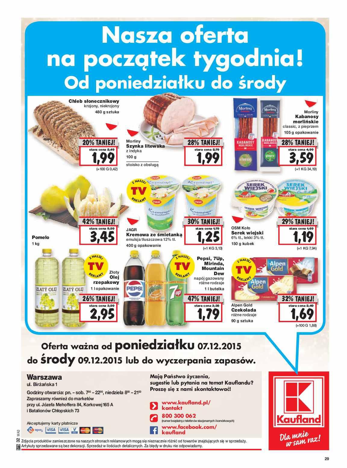 Gazetka promocyjna Kaufland do 09/12/2015 str.32