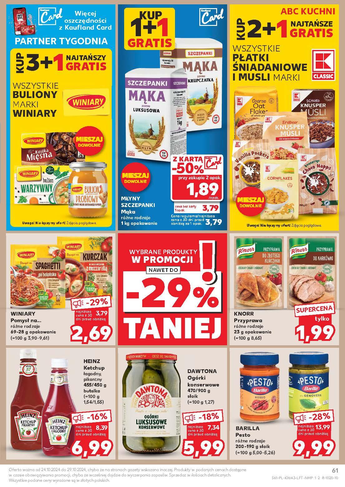 Gazetka promocyjna Kaufland do 29/10/2024 str.61