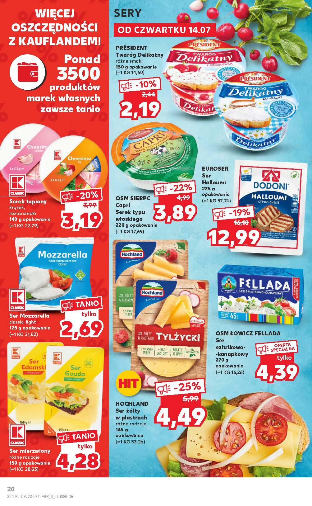 Gazetka promocyjna Kaufland do 20/07/2022 str.20