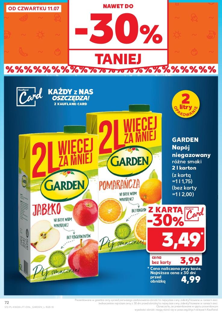 Gazetka promocyjna Kaufland do 17/07/2024 str.72