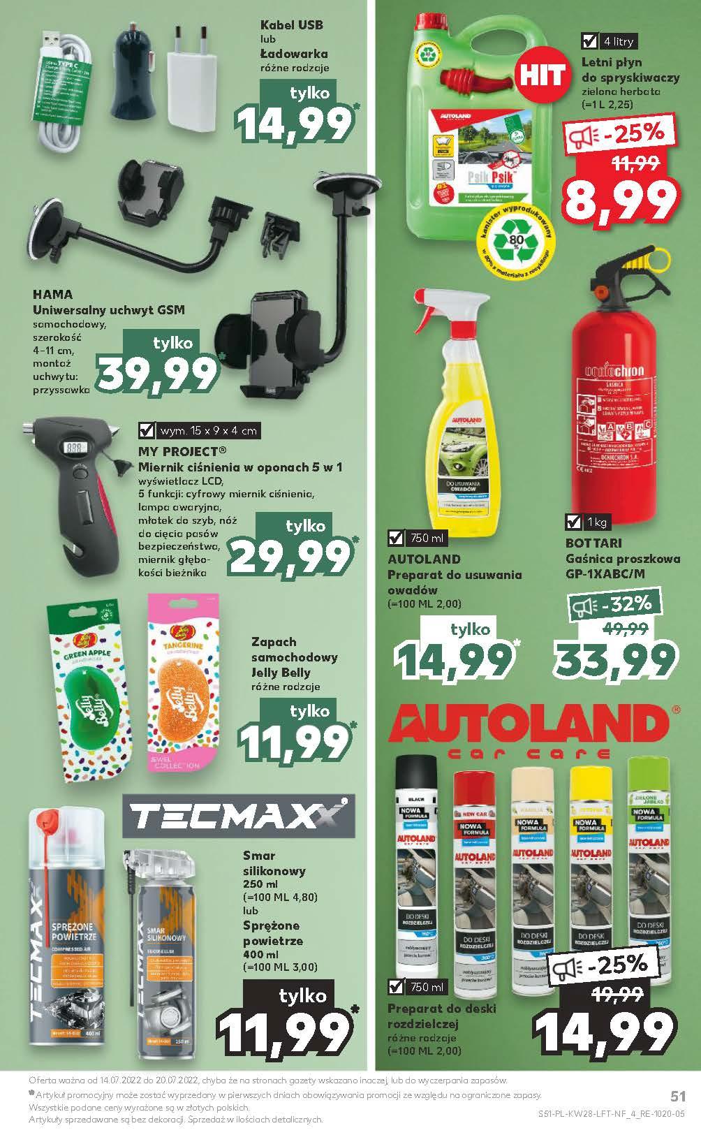 Gazetka promocyjna Kaufland do 20/07/2022 str.51