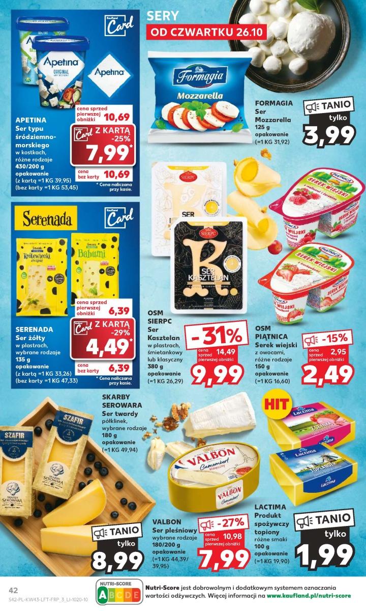 Gazetka promocyjna Kaufland do 31/10/2023 str.42