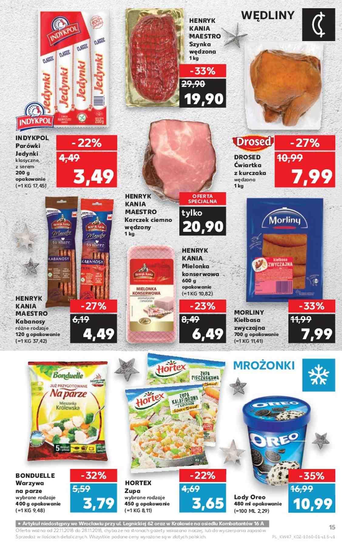 Gazetka promocyjna Kaufland do 28/11/2018 str.15