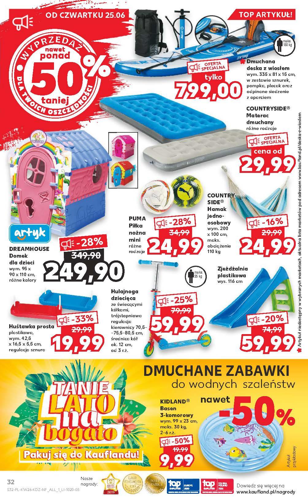 Gazetka promocyjna Kaufland do 01/07/2020 str.32