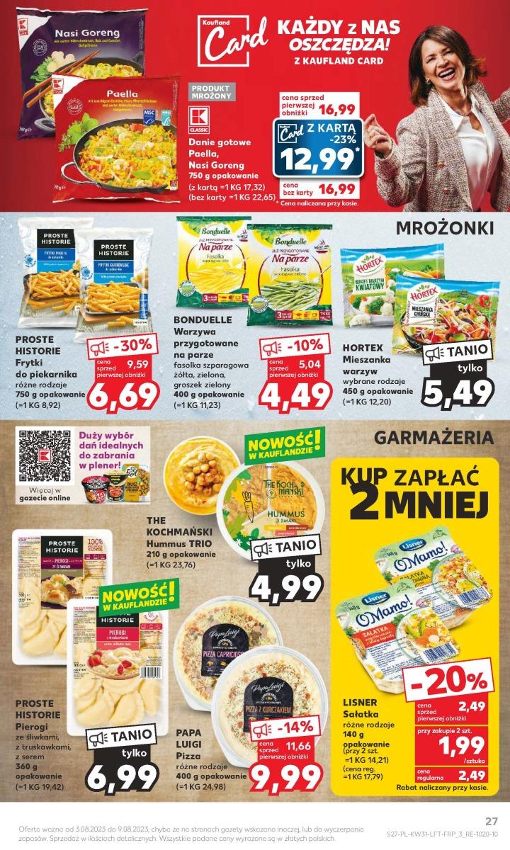 Gazetka promocyjna Kaufland do 09/08/2023 str.27