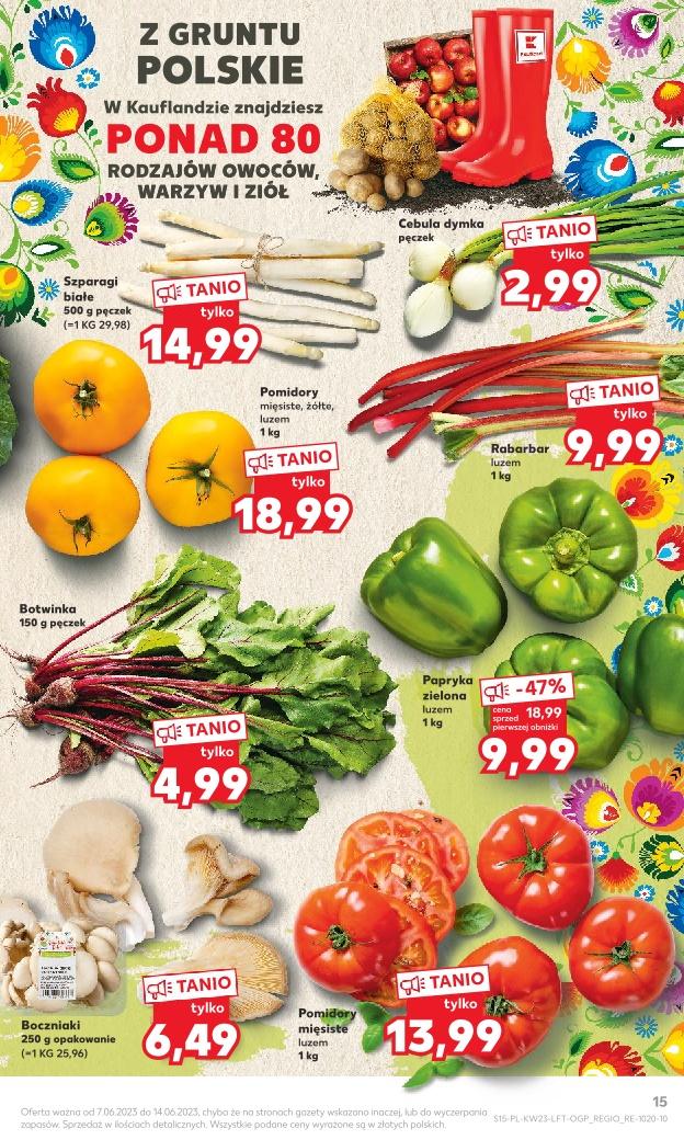 Gazetka promocyjna Kaufland do 14/06/2023 str.15
