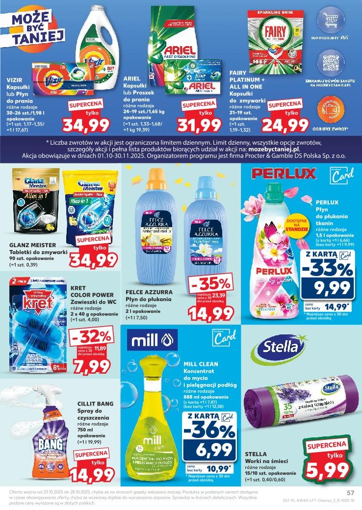 Gazetka promocyjna Kaufland do 29/10/2025 str.57