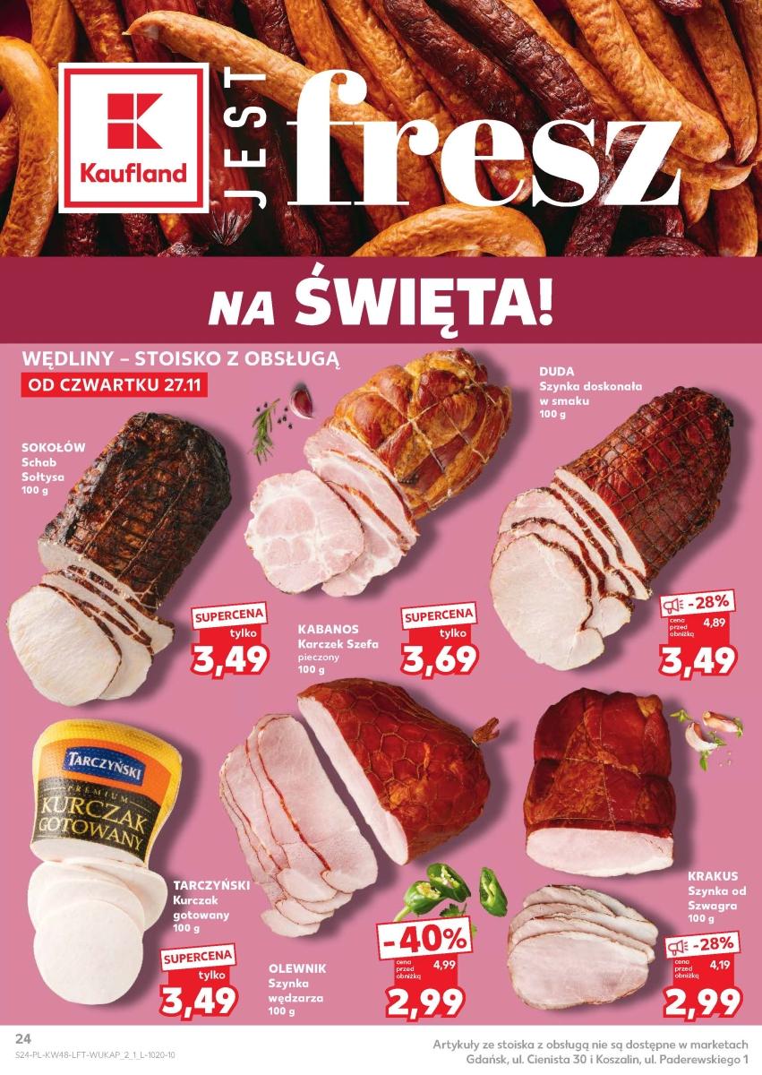 Gazetka promocyjna Kaufland do 03/12/2025 str.24