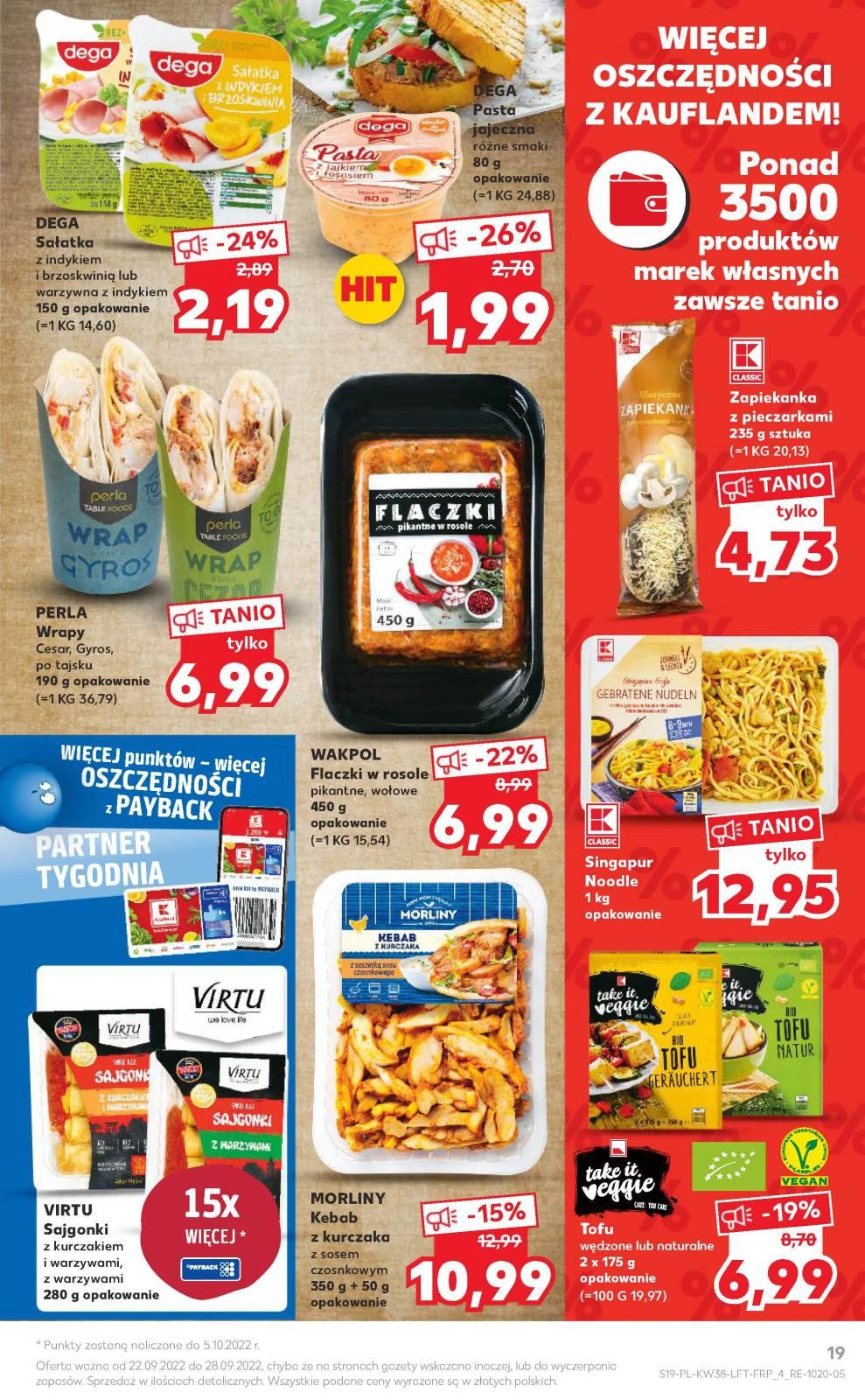 Gazetka promocyjna Kaufland do 28/09/2022 str.19