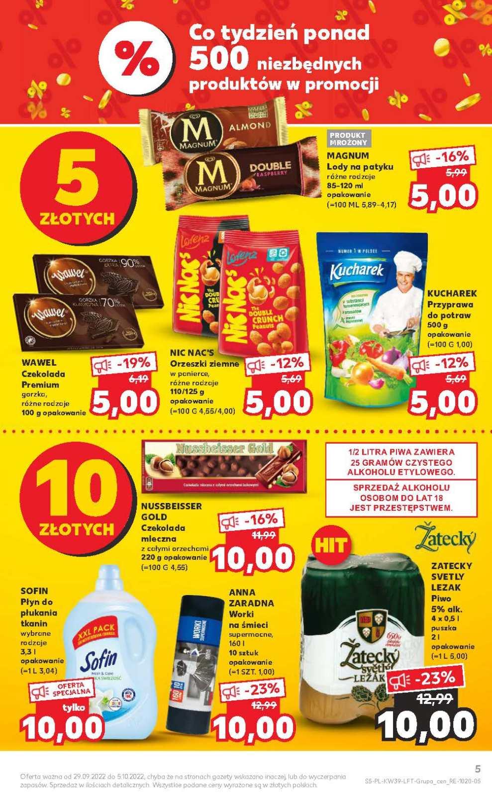 Gazetka promocyjna Kaufland do 05/10/2022 str.5