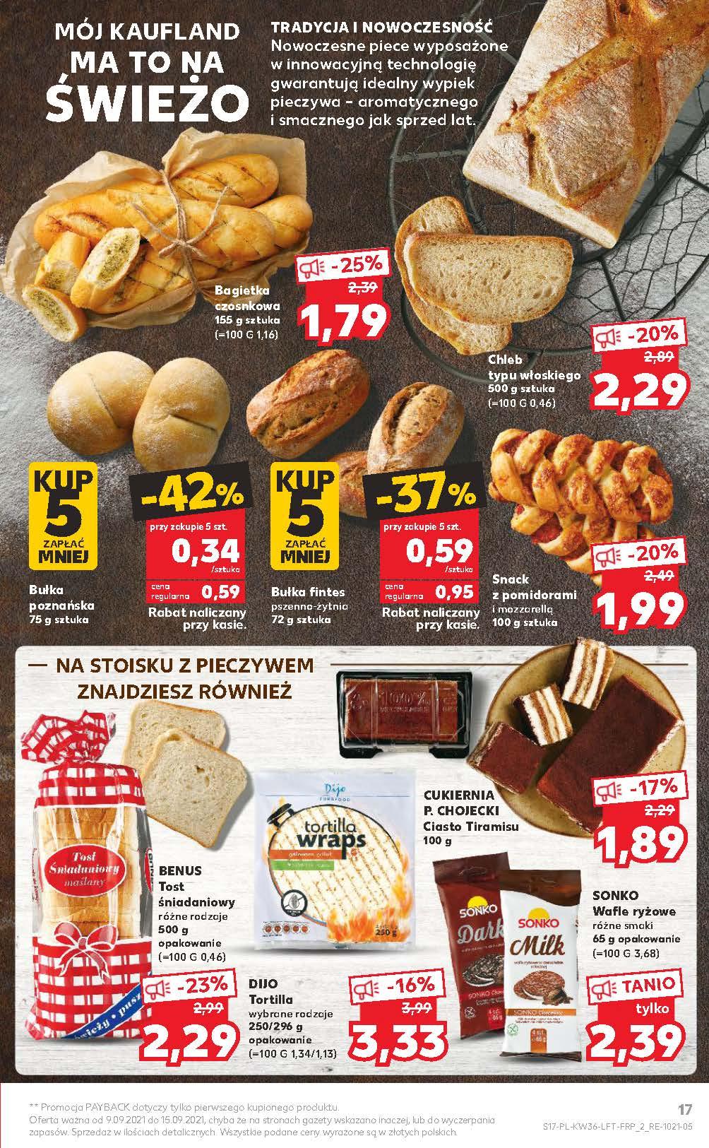 Gazetka promocyjna Kaufland do 15/09/2021 str.17