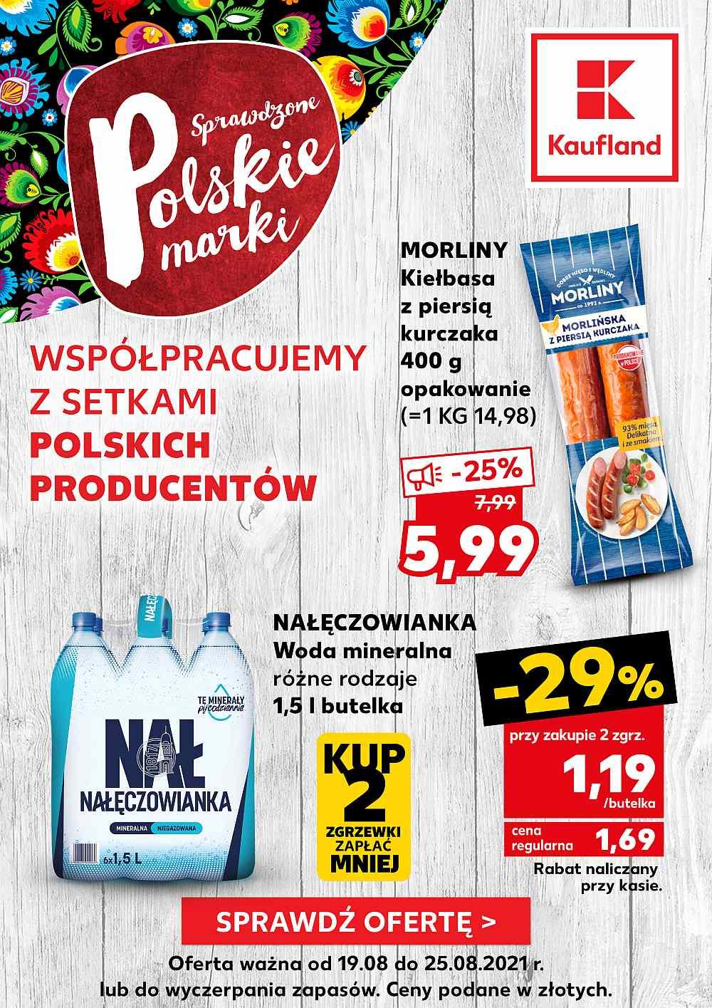 Gazetka promocyjna Kaufland do 25/08/2021 str.0