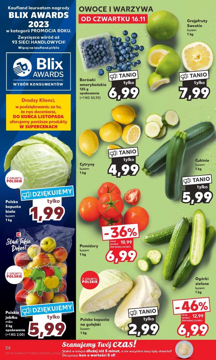 Gazetka promocyjna Kaufland do 22/11/2023 str.34