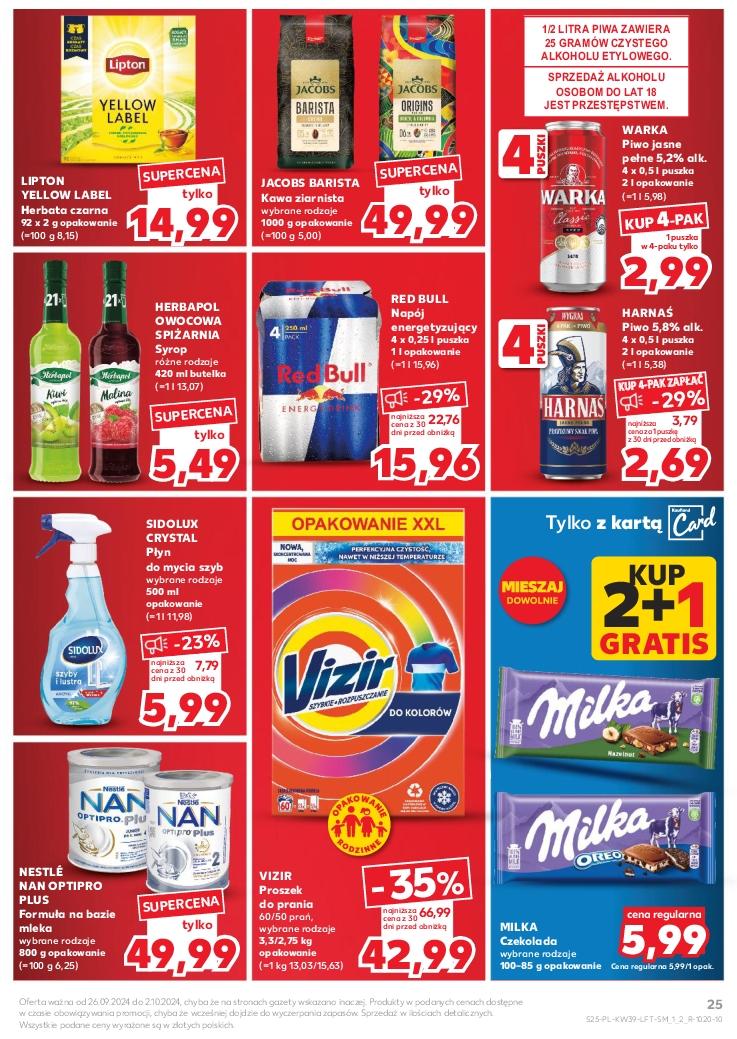 Gazetka promocyjna Kaufland do 02/10/2024 str.25