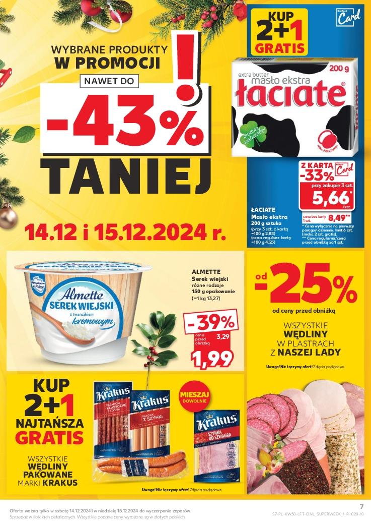 Gazetka promocyjna Kaufland do 18/12/2024 str.7