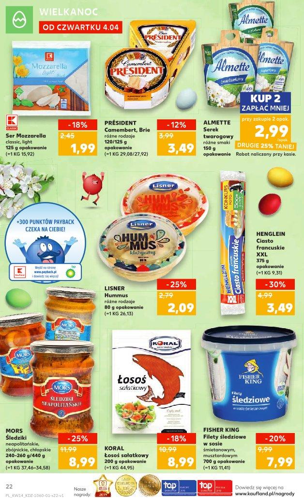 Gazetka promocyjna Kaufland do 10/04/2019 str.22