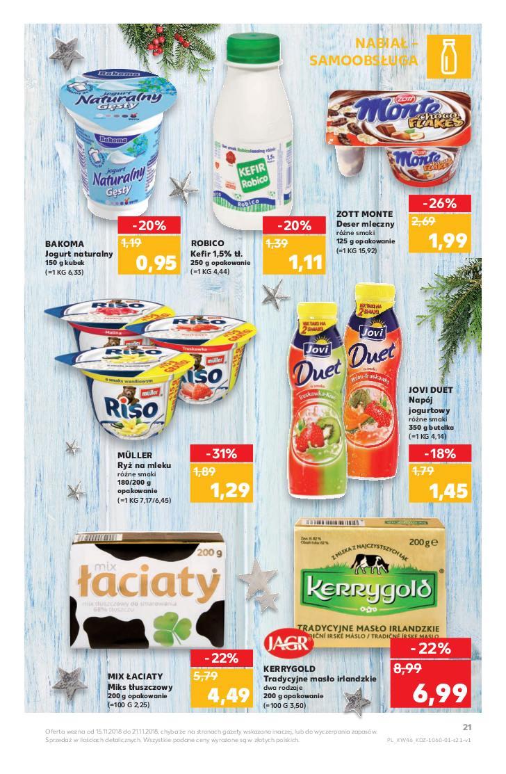 Gazetka promocyjna Kaufland do 21/11/2018 str.21